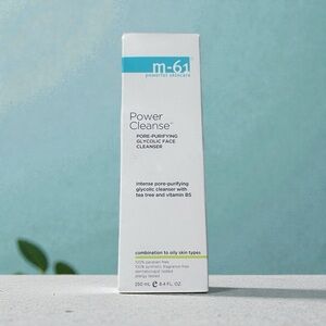 M-61 Power Cleanse- 250 ml./ 8.4 oz -Pore- Purifying Glycolic Face Cleanser NIB
